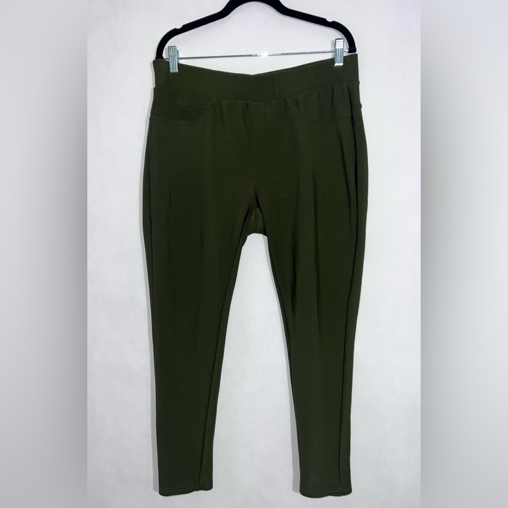 Maze‎ Collection Olive Green Leggings Levanta Scuba
Pull On Pants Womens 1X